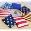 imageCornhole Bags Set of 8 Regulation Weight ampamp Size Includes Carry CaseBlue  Red