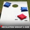 imageCornhole Bags Set of 8 Regulation Weight ampamp Size Includes Carry CaseBlue  Red