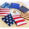 imageCornhole Bags Set of 8 Regulation Weight ampamp Size Includes Carry CaseRustic Stars  Stripes