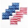 imageCornhole Bags Set of 8 Regulation Weight ampamp Size Includes Carry CaseRustic Stars  Stripes