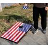 imageCornhole Board Set Cornhole Games for Adults Portable Choose Regulation or Tailgate Size3 x 2 American Flag