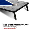 imageCornhole Board Set Cornhole Games for Adults Portable Choose Regulation or Tailgate Size3 x 2 Pyramid