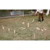 imageKubb Game Set Kubbs Lawn Toss Games Includes Carry Bag