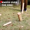 imageKubb Game Set Kubbs Lawn Toss Games Includes Carry Bag