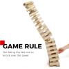 imageOutdoor Games Large Tower Game 54 Blocks Stacking Game Includes Carry Bag and ScoreboardNatural