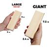imageOutdoor Games Large Tower Game 54 Blocks Stacking Game Includes Carry Bag and ScoreboardNatural