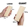 imageOutdoor Games Large Tower Game 54 Blocks Stacking Game Includes Carry Bag and ScoreboardNatural