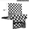 imageSPORT BEATS Stadium Seats with Back Support Bleacher Chairs with Back and Cushion Thick Padded Bleacher Seats Includes Shoulder StrapCheck