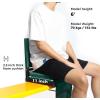 imageSPORT BEATS Stadium Seats with Back Support Bleacher Chairs with Back and Cushion Thick Padded Bleacher Seats Includes Shoulder StrapHuntergreen