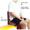 imageSPORT BEATS Stadium Seats with Back Support Bleacher Chairs with Back and Cushion Thick Padded Bleacher Seats Includes Shoulder StrapMaroon