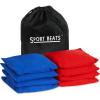imageCornhole Bags Set of 8 Regulation Weight ampamp Size Includes Carry CaseBlue  Red